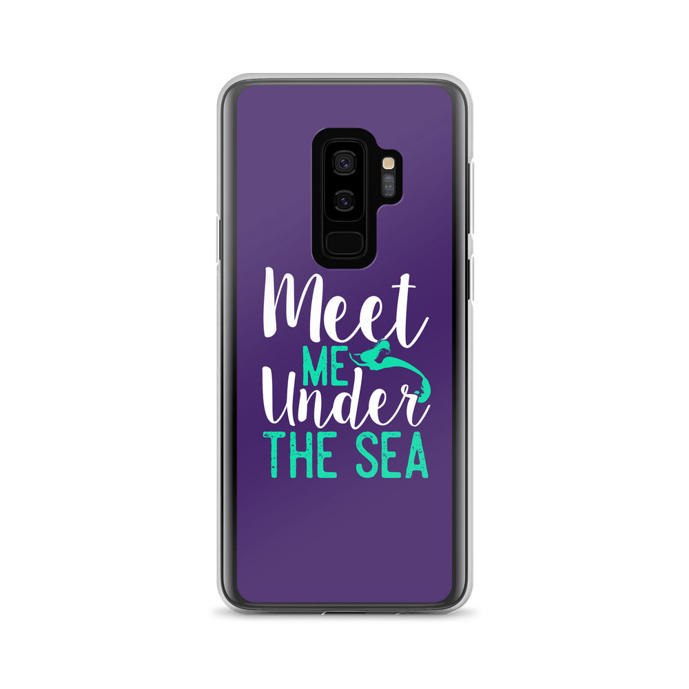 Meet Me Under the Sea Samsung Case Purple - Splashing Apparel