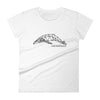 Geometric Humpback Whale Women's Shirt - Splashing Apparel