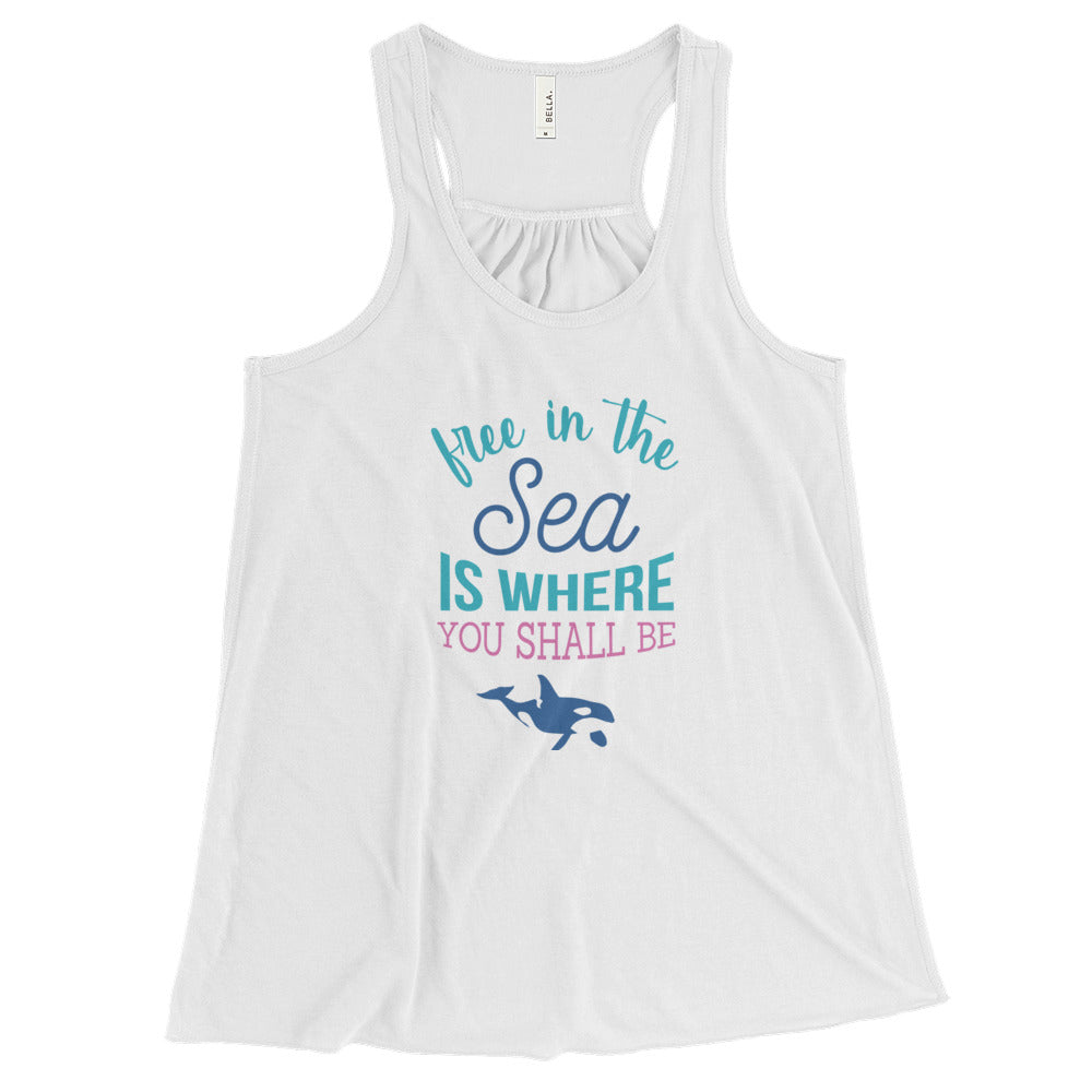 Free in the Sea Flowy Tank