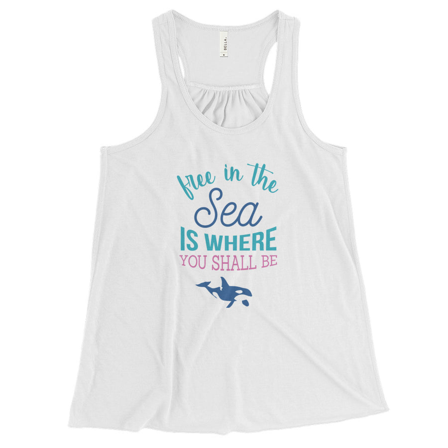 Free in the Sea Flowy Tank