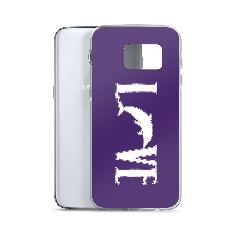 Love Dolphins Samsung Case - Splashing Apparel