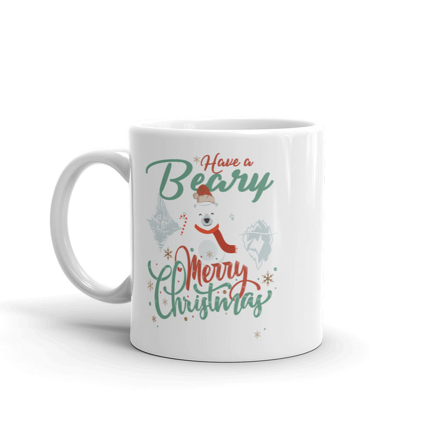 Beary Merry Christmas Mug - Splashing Apparel