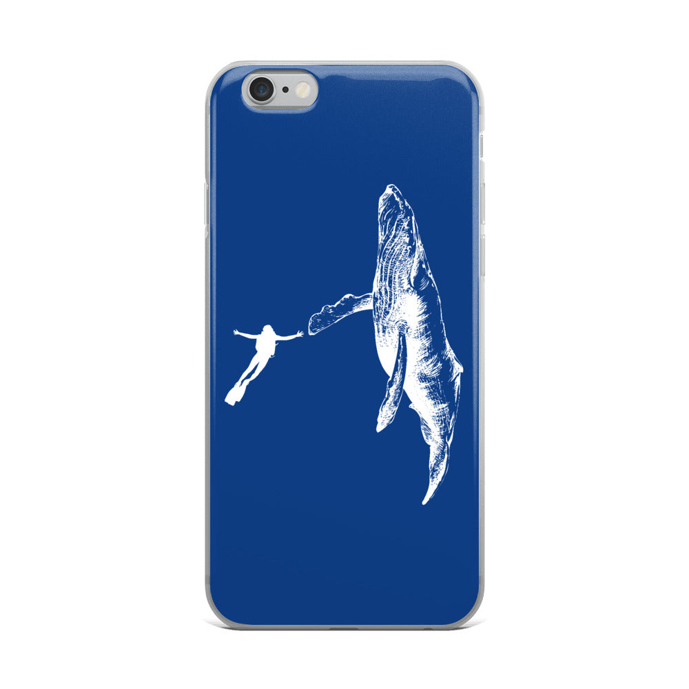 High Five iPhone Case Dark Blue - Splashing Apparel