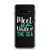 Meet Me Under the Sea Samsung Case Black - Splashing Apparel