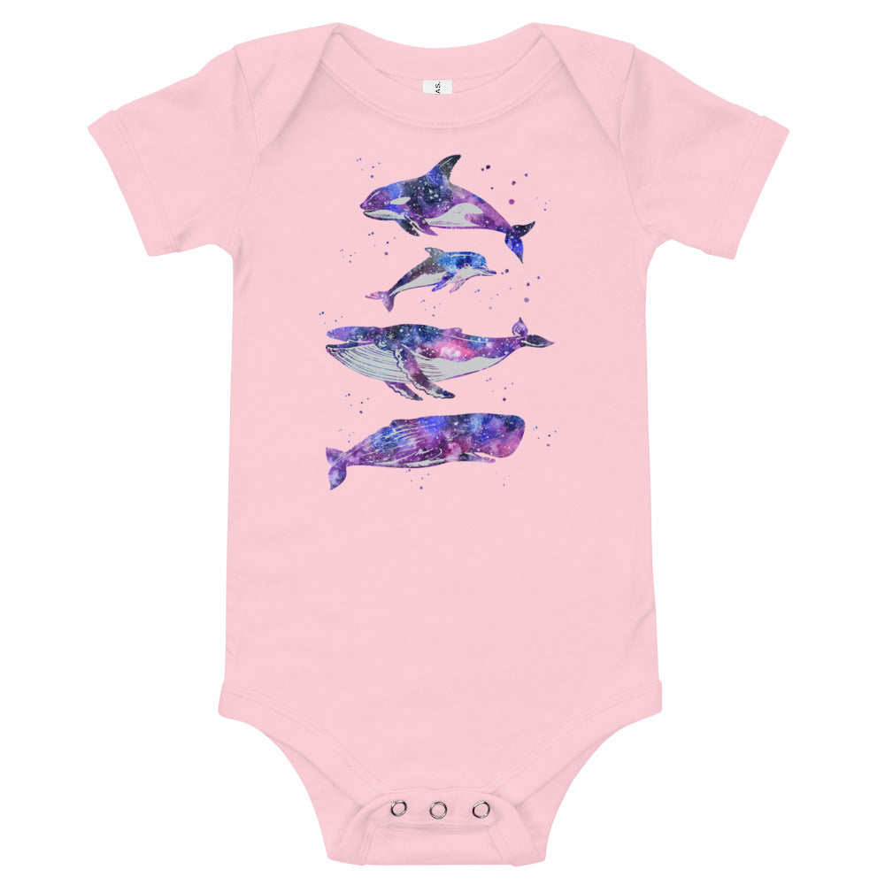 Cosmic Beauties Baby Onesie - Splashing Apparel