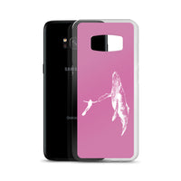 High Five Samsung Case Pink - Splashing Apparel