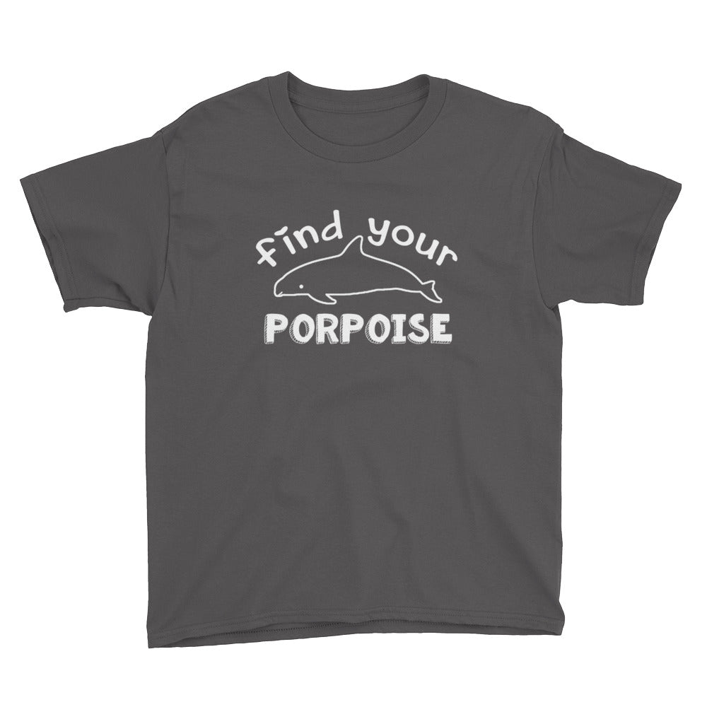 Find Your Porpoise Kids Shirt - Splashing Apparel