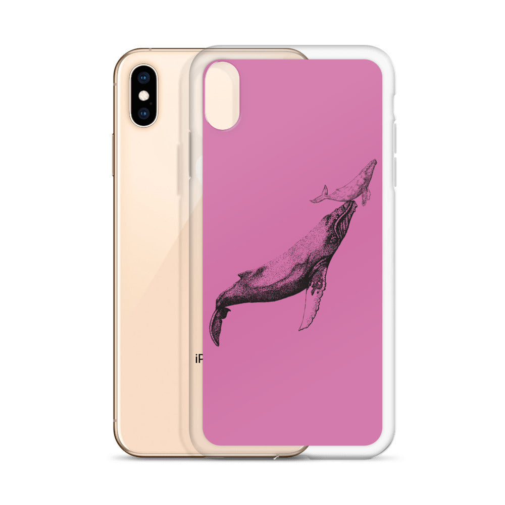 First Breath iPhone Case Pink - Splashing Apparel