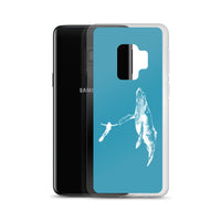 High Five Samsung Case Blue - Splashing Apparel