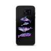 Stary Whales Samsung Case Black - Splashing Apparel
