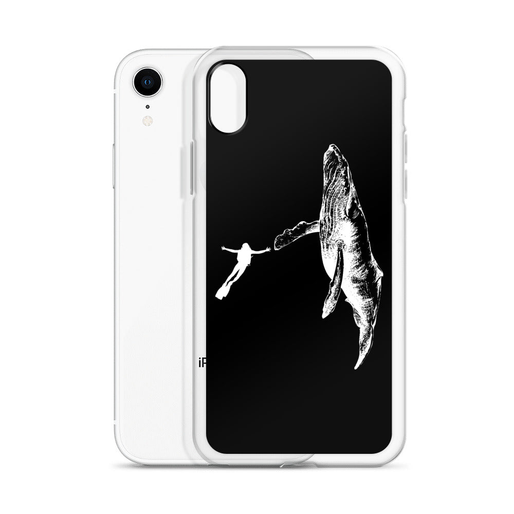 High Five iPhone Case Black - Splashing Apparel