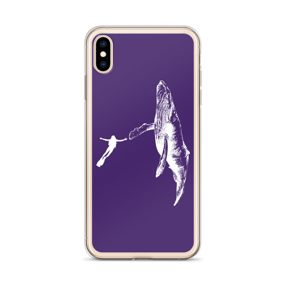 High Five iPhone Case Purple - Splashing Apparel