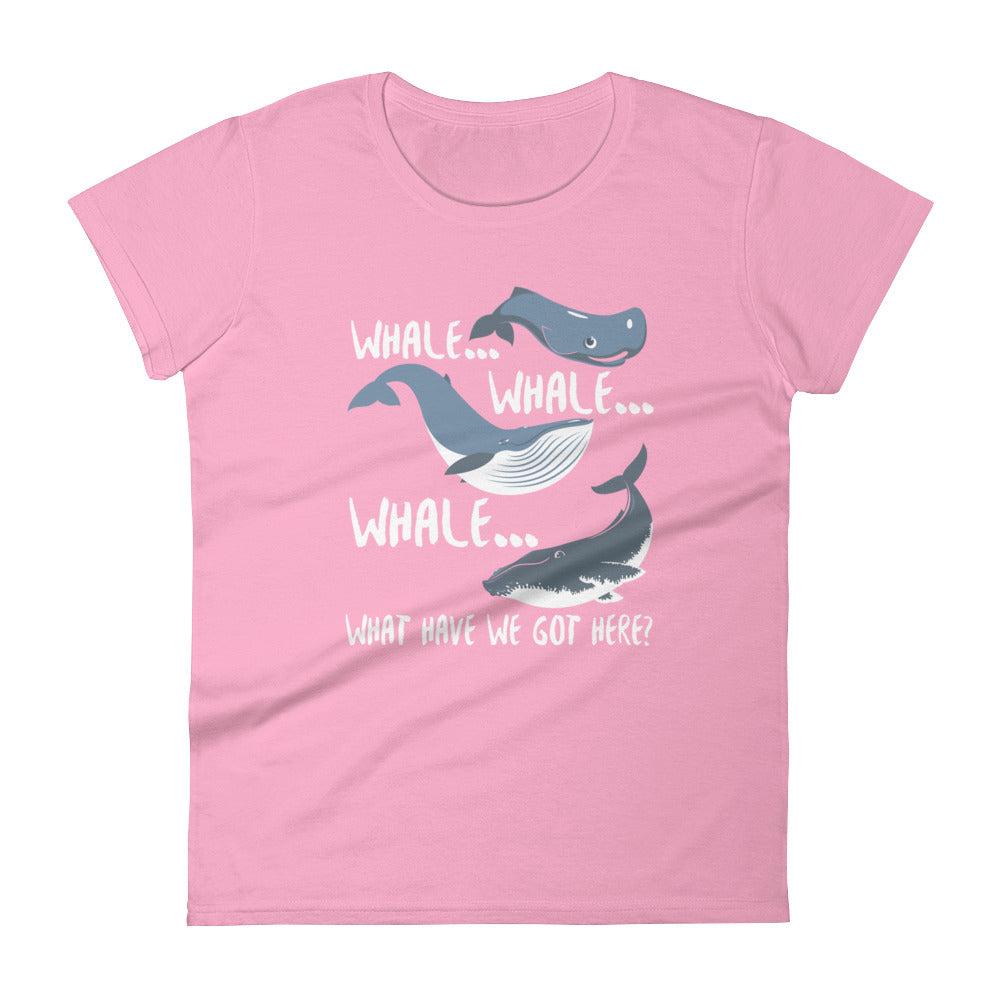 Whale Whale Whale Women's Shirt - Splashing Apparel