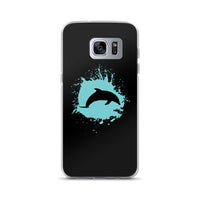 Dolphin Splash Samsung Case - Splashing Apparel