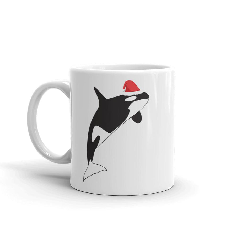 Orca Santa Mug - Splashing Apparel