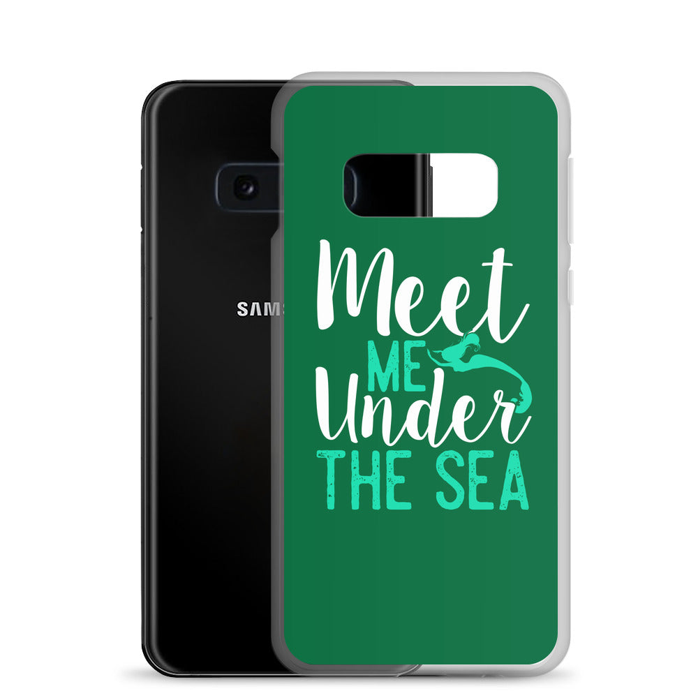 Meet Me Under the Sea Samsung Case Green - Splashing Apparel