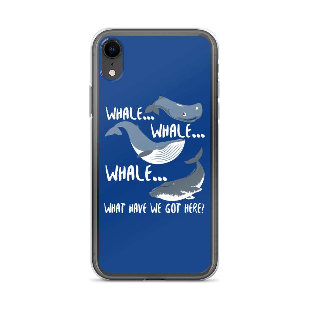 Whale Whale Whale iPhone Case - Splashing Apparel