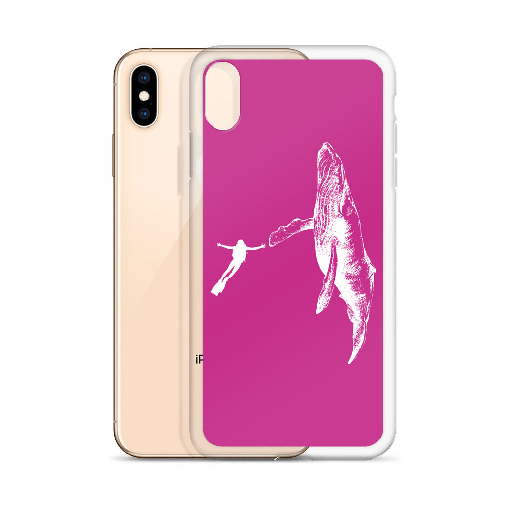 High Five iPhone Case Pink - Splashing Apparel