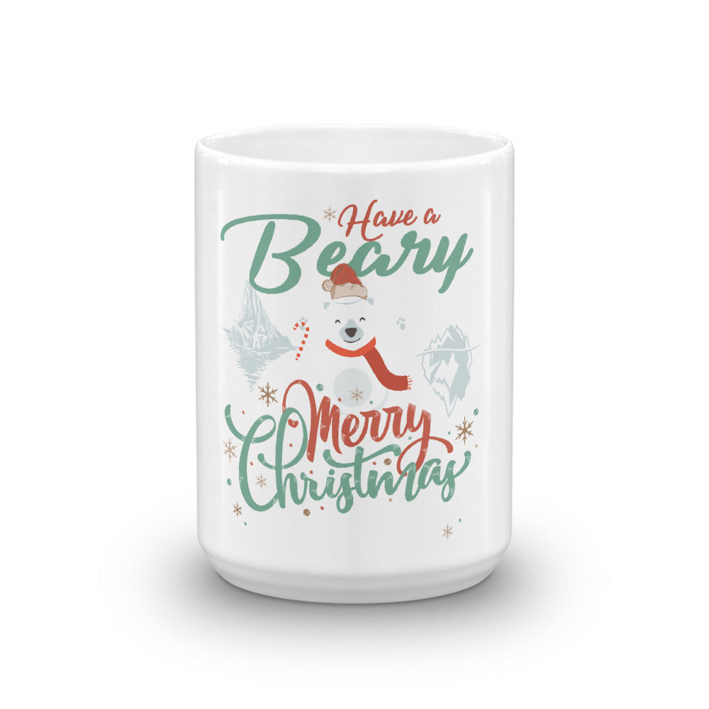 Beary Merry Christmas Mug - Splashing Apparel