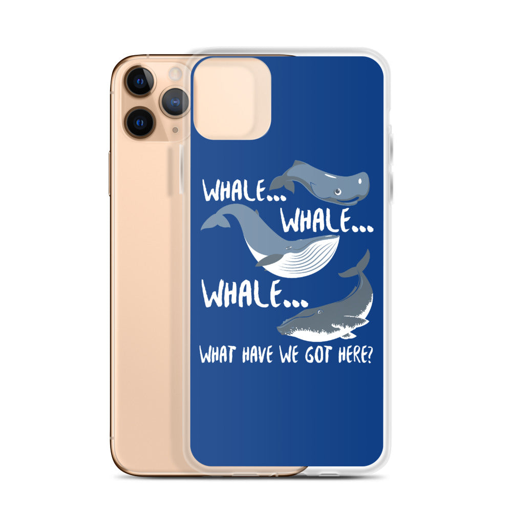 Whale Whale Whale iPhone Case - Splashing Apparel