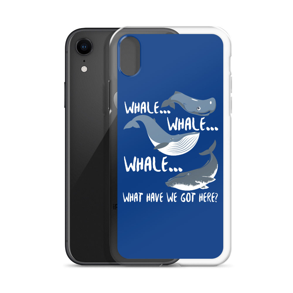Whale Whale Whale iPhone Case - Splashing Apparel
