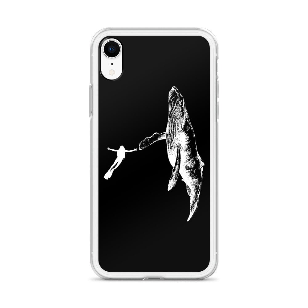 High Five iPhone Case Black - Splashing Apparel