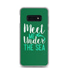 Meet Me Under the Sea Samsung Case Green - Splashing Apparel