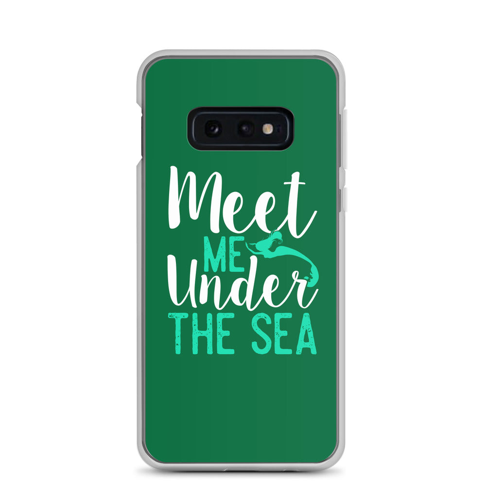 Meet Me Under the Sea Samsung Case Green - Splashing Apparel