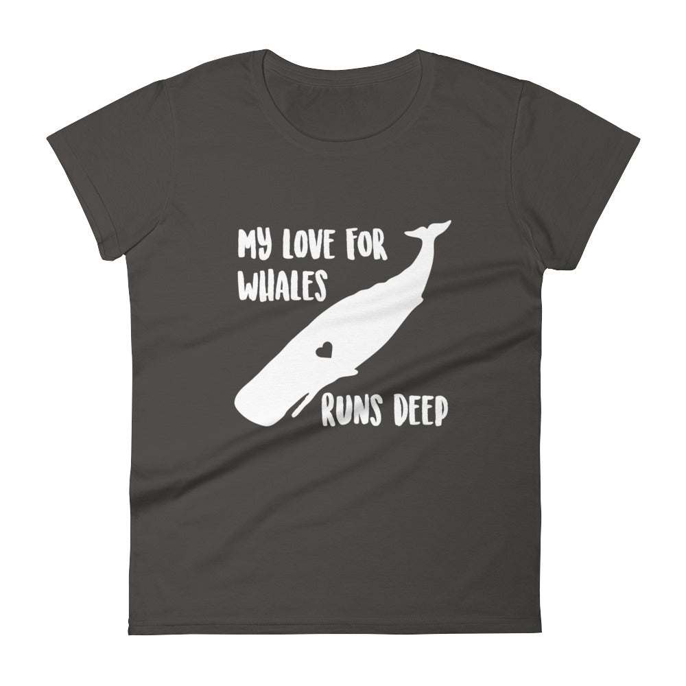 My Love Runs Deep Women's Shirt - Splashing Apparel
