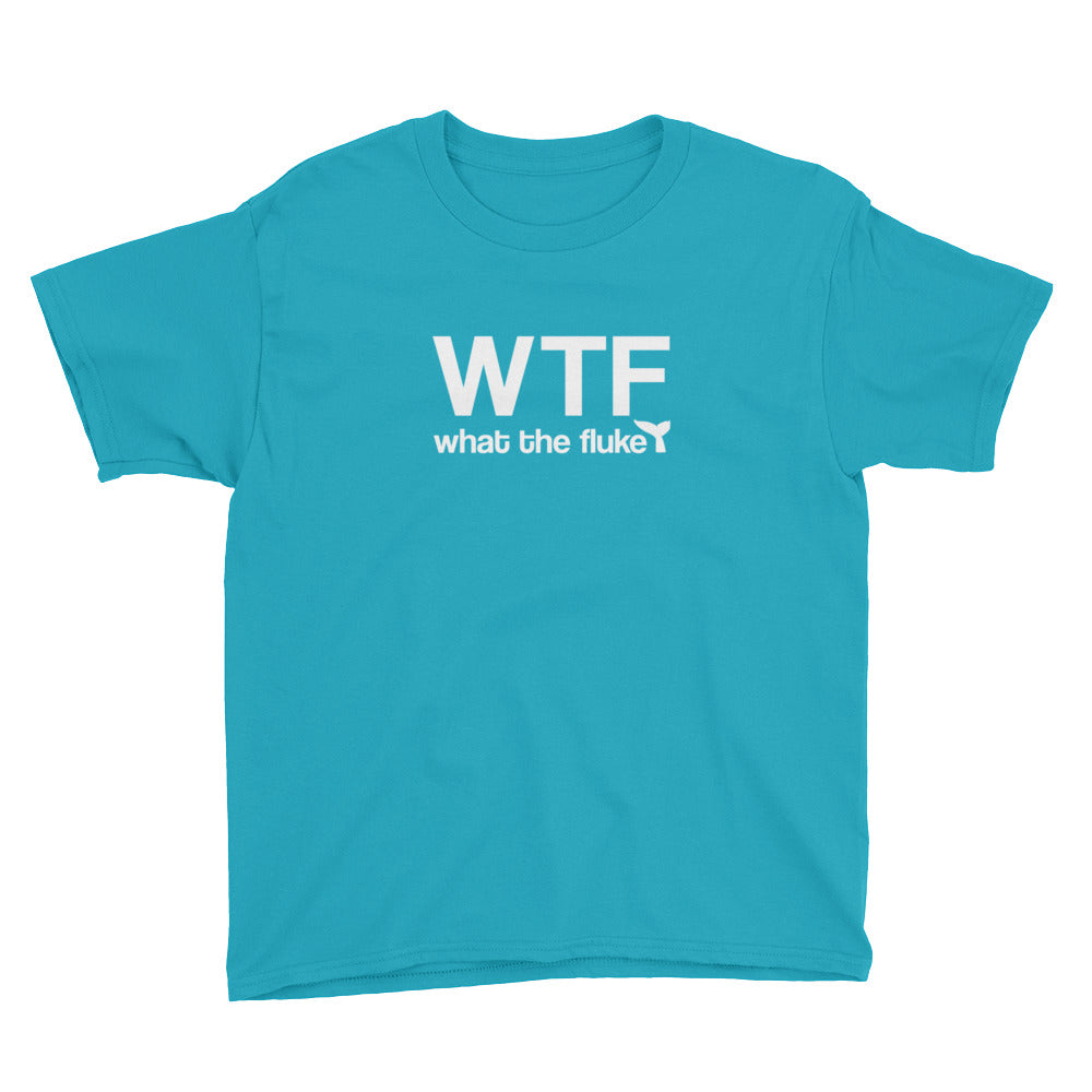 What the Fluke Kids Shirt - Splashing Apparel
