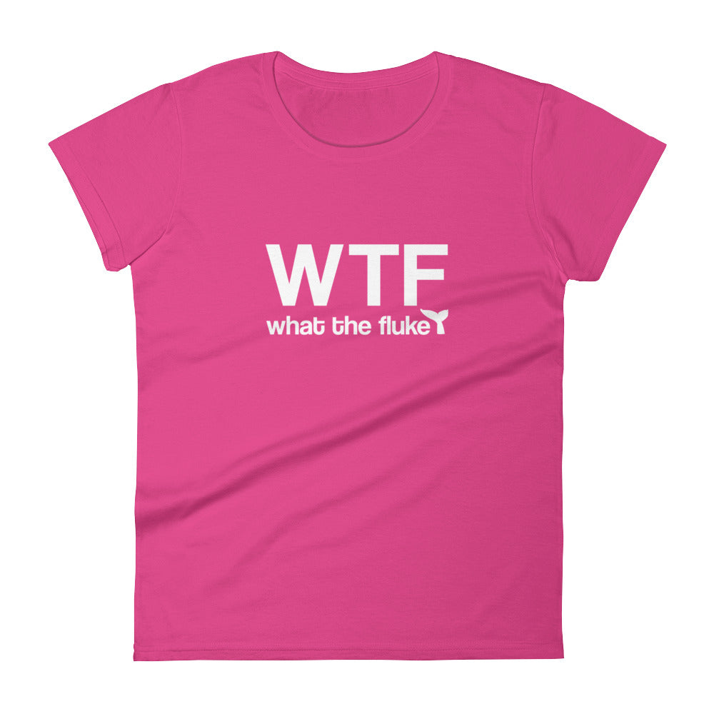 What the Fluke Women's Shirt - Splashing Apparel