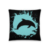 Dolphin Splash Pillow - Splashing Apparel