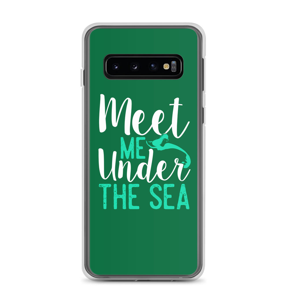 Meet Me Under the Sea Samsung Case Green - Splashing Apparel
