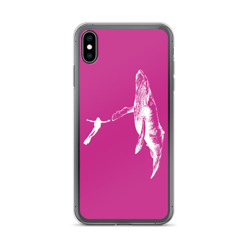 High Five iPhone Case Pink - Splashing Apparel