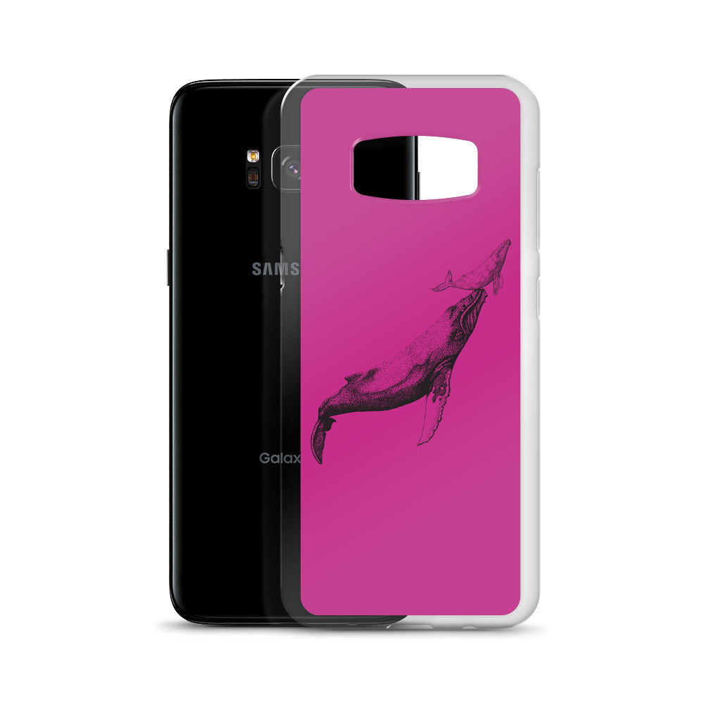 First Breath Samsung Case Pink - Splashing Apparel