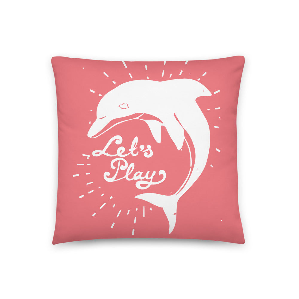 Let's Play Pillow - Splashing Apparel