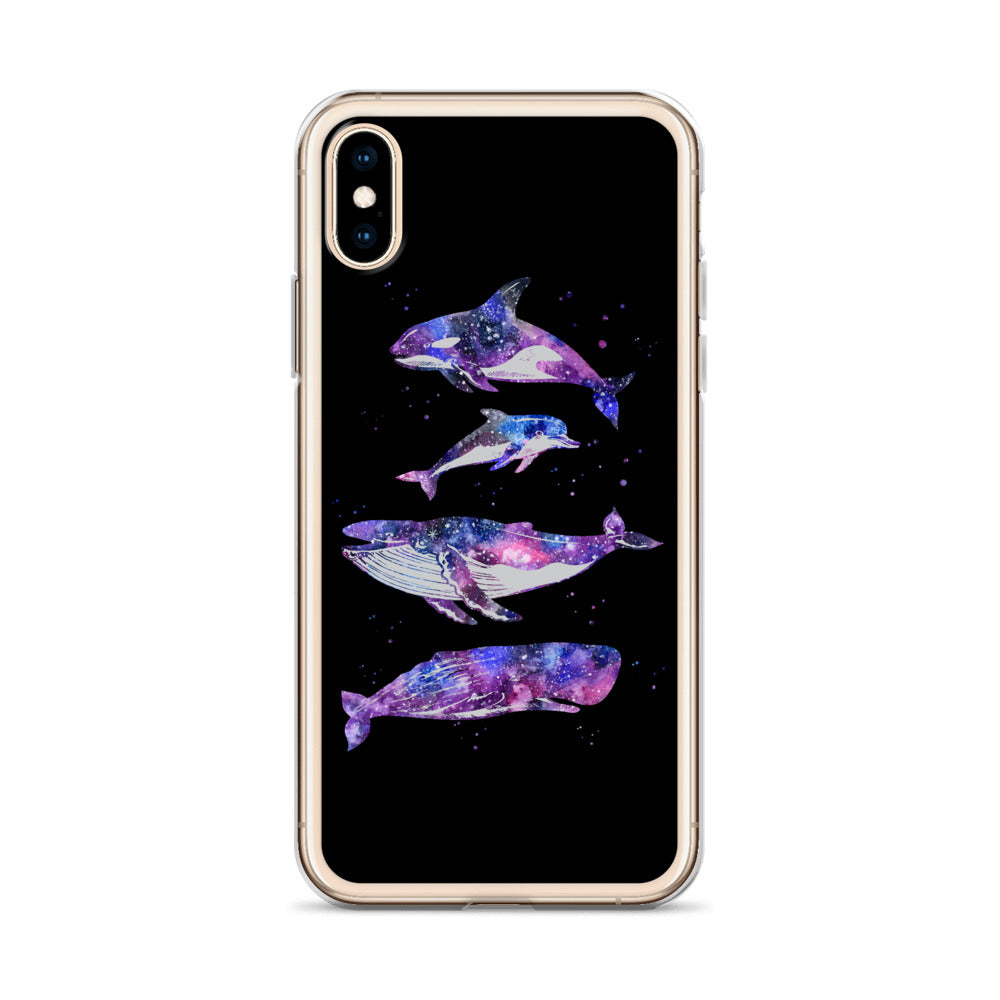 Cosmic Beauties iPhone Case Black - Splashing Apparel
