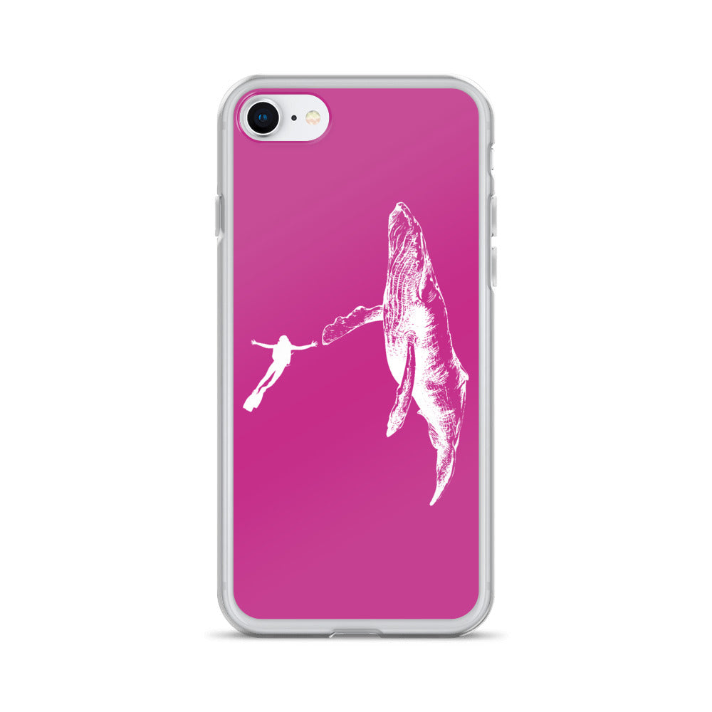High Five iPhone Case Pink - Splashing Apparel
