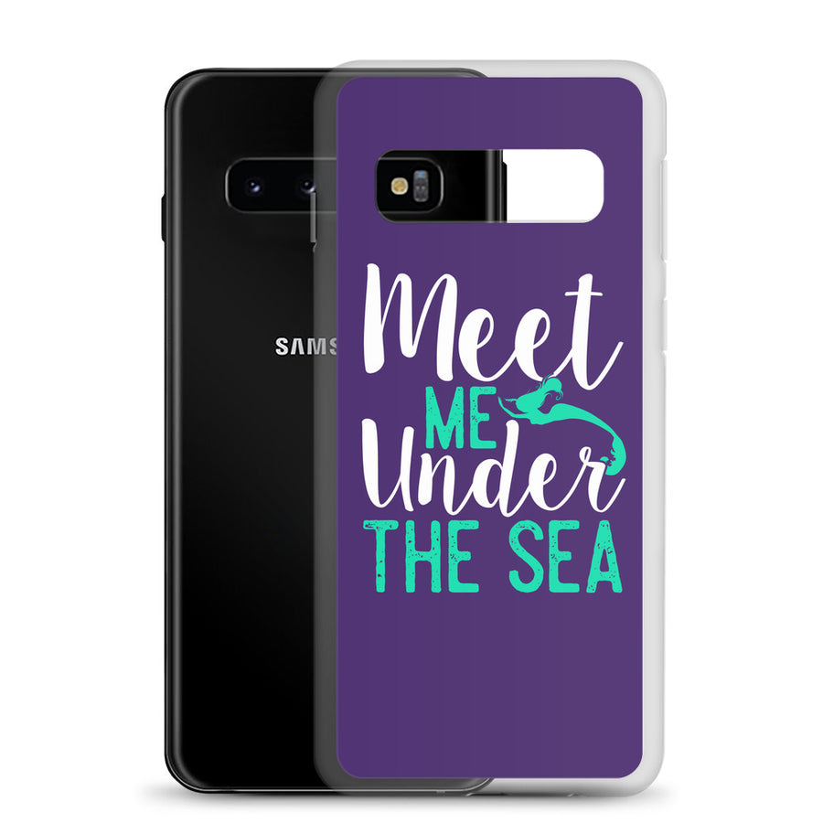 Meet Me Under the Sea Samsung Case Purple - Splashing Apparel