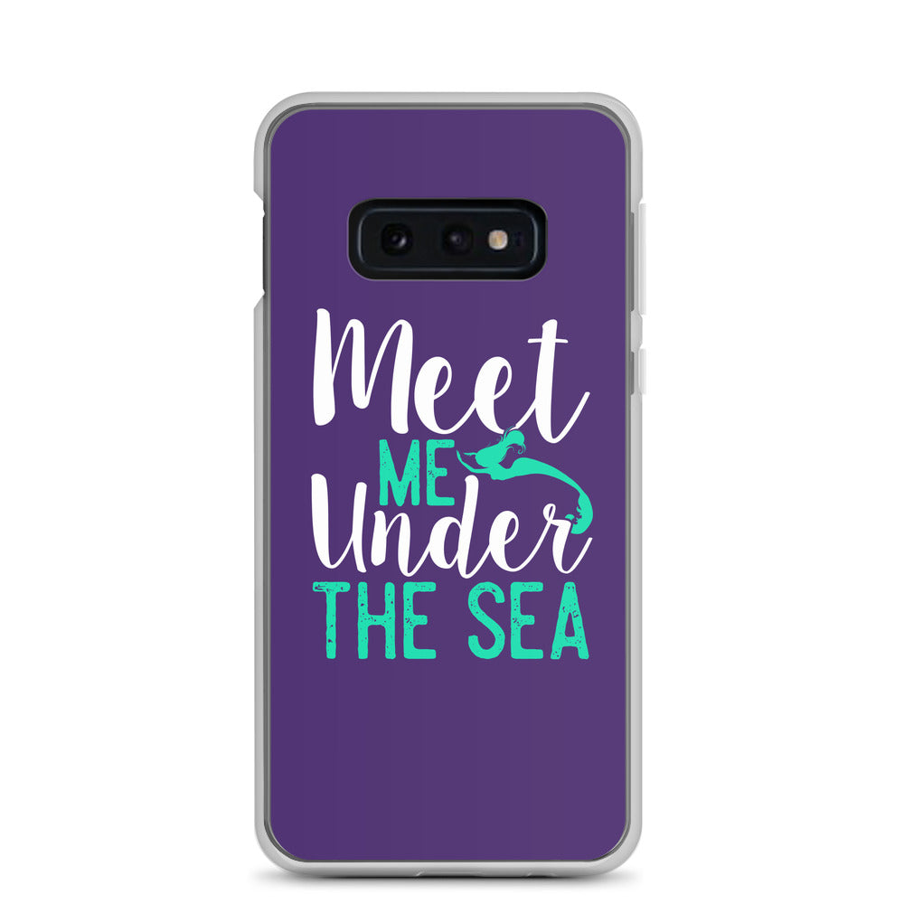 Meet Me Under the Sea Samsung Case Purple - Splashing Apparel