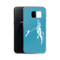 High Five Samsung Case Blue - Splashing Apparel