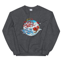 Santa’s Reindolphins Sweatshirt - Splashing Apparel