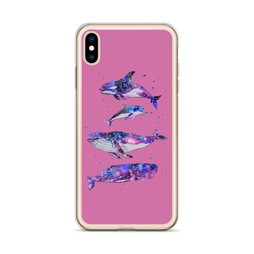 Cosmic Beauties iPhone Case Pink - Splashing Apparel
