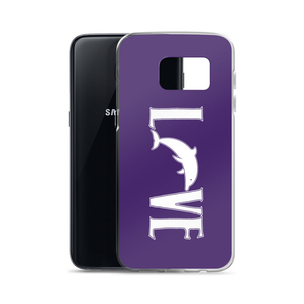 Love Dolphins Samsung Case - Splashing Apparel