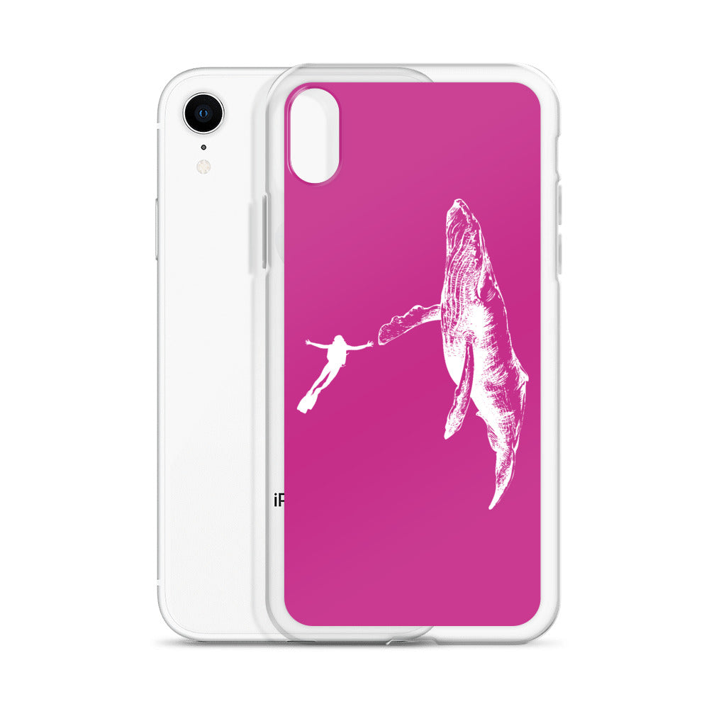 High Five iPhone Case Pink - Splashing Apparel