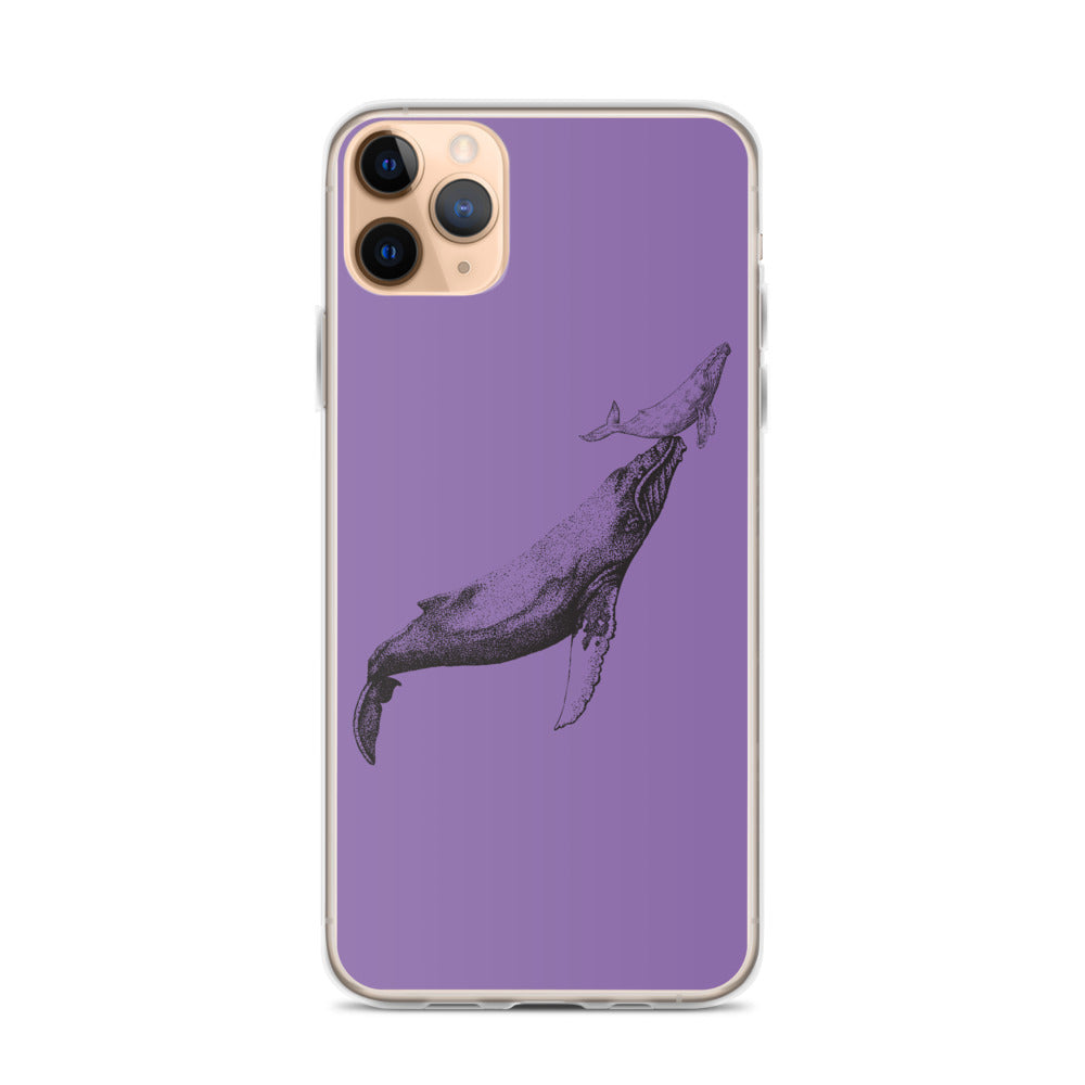 First Breath iPhone Case Purple - Splashing Apparel