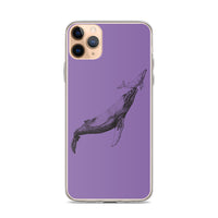 First Breath iPhone Case Purple - Splashing Apparel