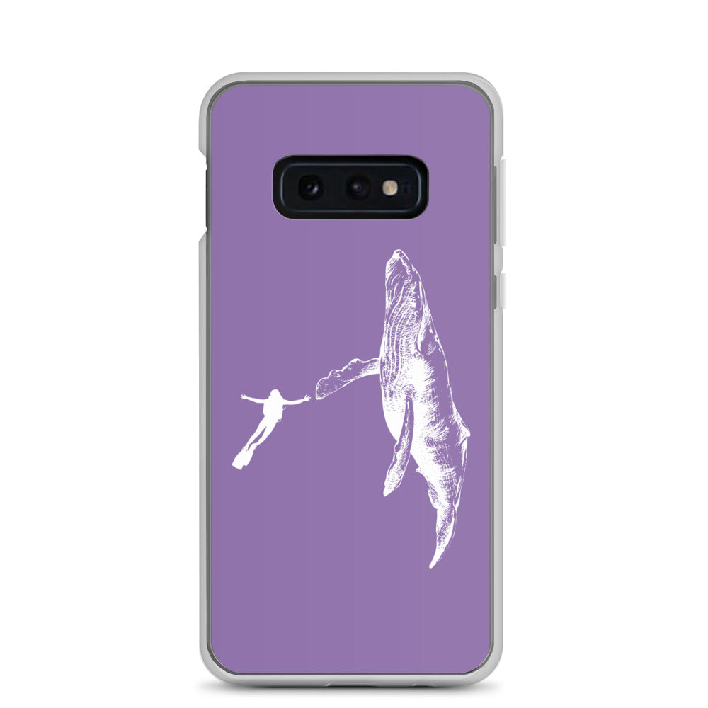 High Five Samsung Case Purple - Splashing Apparel