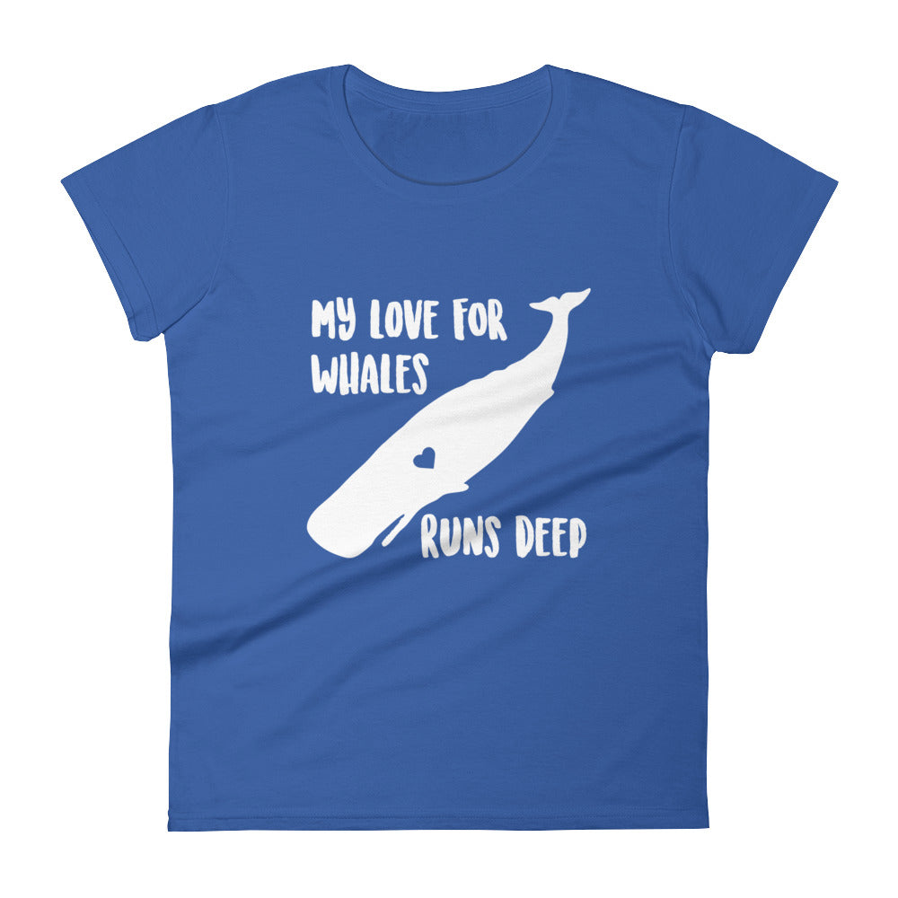 My Love Runs Deep Women's Shirt - Splashing Apparel
