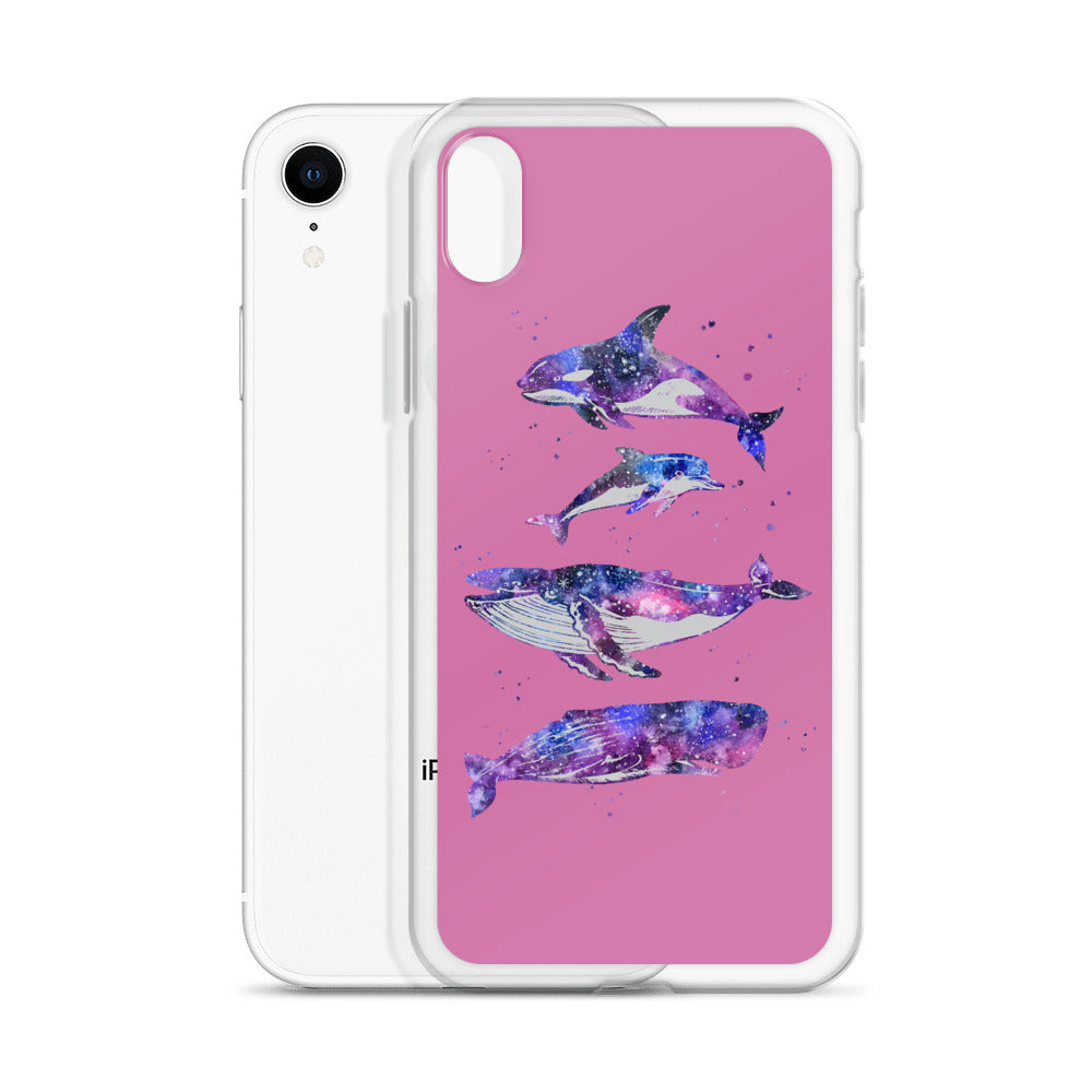 Cosmic Beauties iPhone Case Pink - Splashing Apparel